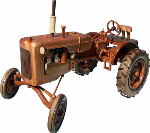 Left side view of Allis Chalmers 1938 Model B